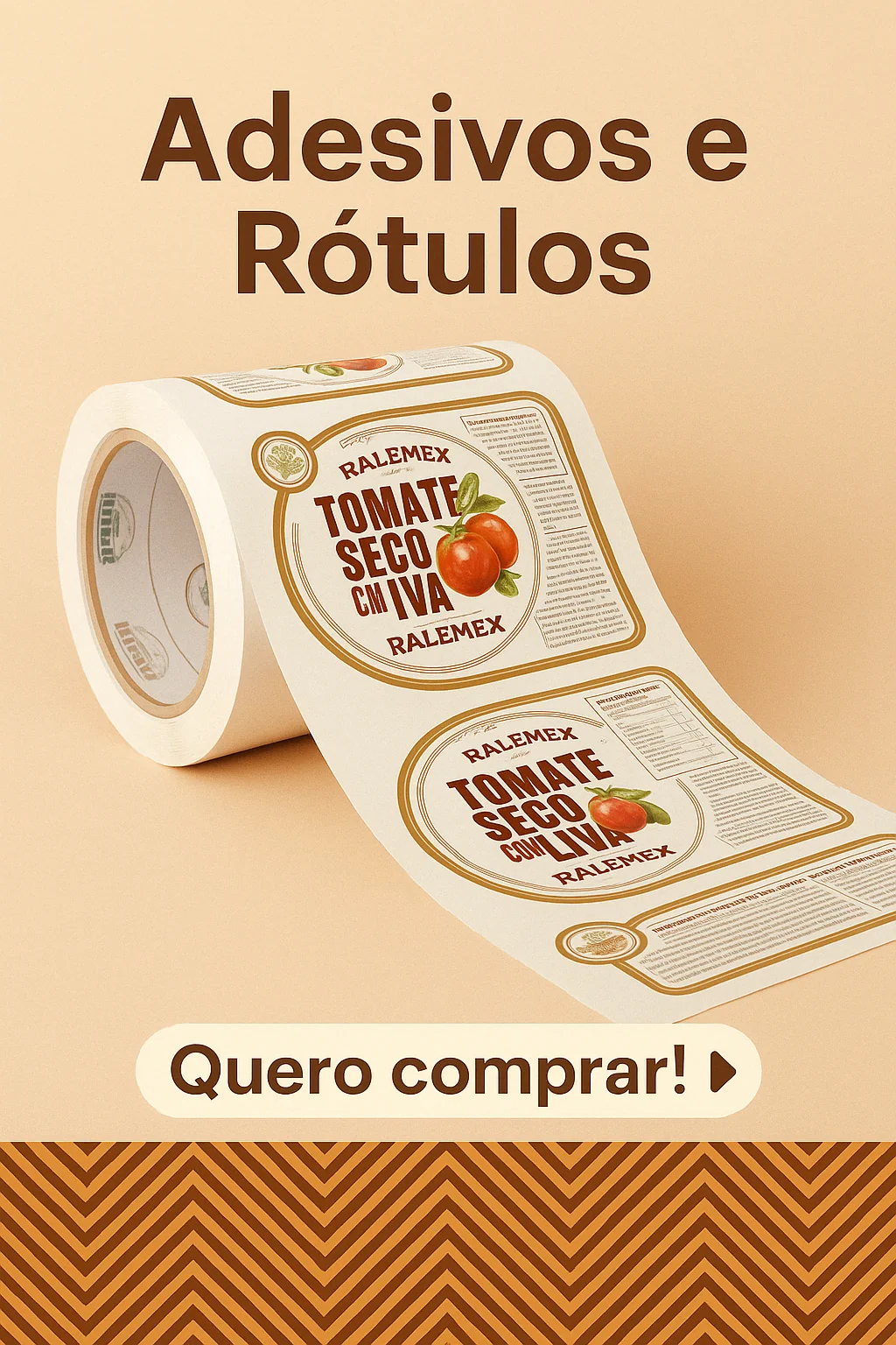 Adesivos e Rótulos entrega grátis